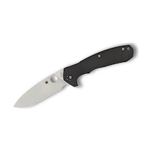 Spyderco Amalgam Carbon Fiber Cpm S30v Plainedge Kamp Çakı Siyah