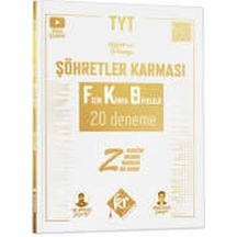 Kr Akademi Yayınları 2024 Tyt Şöhretler Karması Fizik - Kimya - Biyoloji 20 Deneme