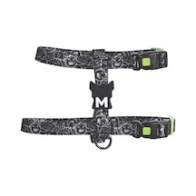 M-pets Urban Style Black/white Active Köpek Göğüs Tasması Xs Çok Renkli