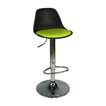 Bürocci 9537S0110 Nadya Bar Sandalyesi Yeşil Deri Yeşil