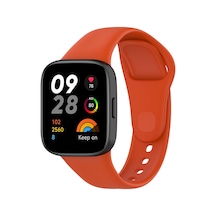 Xiaomi Redmi Watch 3 Uyumlu Krd-81 Uyumlu Nvth Kordon-turuncu