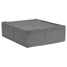 Fermuarlı Saklama Kutusu 65x53x19 Cm Koyu Gri Hurç Ikea Kutu Koyu Gri