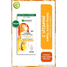 Garnier C Vitamini Yorgunluk Karşıtı Ampul Kağıt Maske 15 Gr