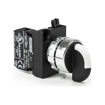 Emas Cm101s20 Cm Serisi Metal 2no 0-ı 60 Seçici Kalıcı 22 Mm Buton
