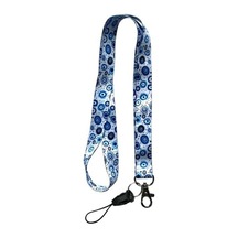 Nazar Boncuğu Boyun İpi Telefon Askısı Lanyard Acik Yeşil