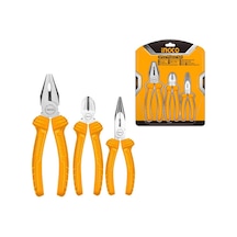Ingco 3'Lü Set Pense. Yan Keski. Kargaburun Pense Hkps08311