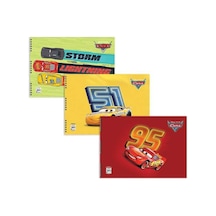 K.color 25x35 15yp Cars Sprl Resim Defteri