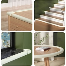 4'lü Ekstrem V Tipi Gri Köşe Koruyucu-50 Gri