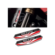 3D Motosiklet Çıkartma Araç Motor Etiket Sticker Made İn Japan Edition