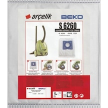 X-Bag Beko Uyumlu Bks 1330 Süpürge Toz Torbası 15 Adet Standart