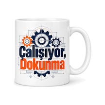 Lexroo Mühendis Molası Tasarımlı Porselen Kupa - Model 354