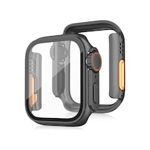 Apple Watch Se 6 5 4 44mm Watch İçin Ekran Koruyucu Kılıf Ultra Görünümlü Kılıf Tam Kaplayan Watch Kasa Koruyucu Kılıf Ultra Görünümü Veren Kılıf Apple Watch Se 6 5 4 44mm İle Uyumludur Çok Renkli