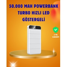 Mey İthalat 50000mah Led Göstergeli Taşınabilir Şarj Cihazı Çok Renkli