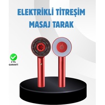 Saç Büyüme Destekleyici Elektrikli Masaj Tarak Led Ve Titreşimli Mh-hs6244-3654