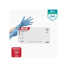 Ansell Edge 82-134 Tek Kullanımlık Nitril Eldiven Pudrasız 100'Lü