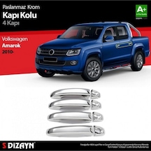 Vw Amarok Krom Kapı Kolu 4 Kapı Paslanmaz Çelik
