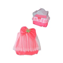 Lüks Kuş Kafesi Tülü Pembe S Beden