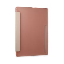Galaxy Tab A9 Kılıf Kalemlikli Mars Tablet Kılıfı - Rose Gold Arka Kapak