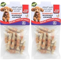 Tavuklu Lokmalık Munchy, 6 Cm 12'li Köpek Ödül Maması