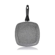 Cory Yanmaz Yapışmaz Kare Grill Tava 28cm-gri Açık Bakır