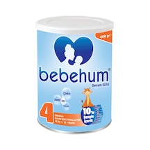 Bebehum 4 Numara Teneke Devam Sütü 12 Ay+ 400 gr