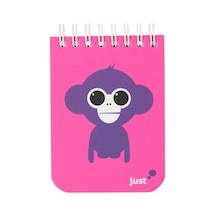 Deffter Monkey Just A7 Bloknot Çok Renkli