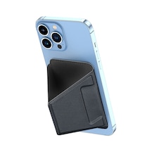 Cbtx Dux Ducıs Manyetik Telefon Standı Cep Telefonu Kartlıklı Cüzdan Magsafe Kılıfla Uyumlu - Siyah Siyah