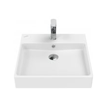 Creavit Next Tezgah Üzeri Kare Lavabo 50 50 Cm Beyaz Nx255-00cb00e-0000