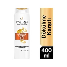 Pantene Dökülme Karşıtı Şampuan 3'ü 1 Arada Şampuan 400 Ml