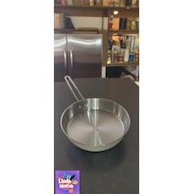 Akdeniz 24 Cm Metal Kulplu Çelik Tava