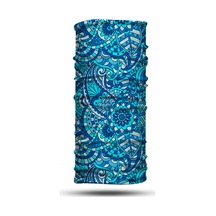 Dair Turkuaz Desenli Motosiklet Bandana Boyunluk Outdoor Balaklava