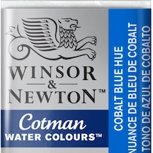 Winsor & Newton Cotman Yarım Tablet Suluboya N 179 Colbalt Blue H