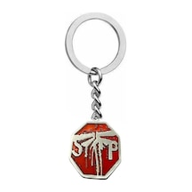 Kırmızı Firefly Anahtarlık The Last Of Us Temalı Zamak Metal Unisex Aksesuar