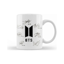 Bts Ve İmzalar Kupa Bardak Porselen Karışık