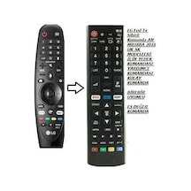 Lg Rm-G3900 Smart Tvl Kumanda Netflix-Amazon Tuşlu Yedek Kumanda