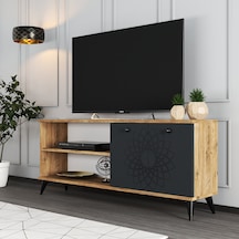 Moxen Mobilya TY2 Desenli Raflı Tv Ünitesi