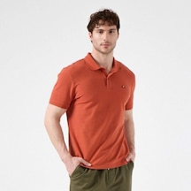 Ellesse 6sm5044-br Polo Yaka Erkek T-shirt - Kiremit Kiremit