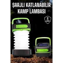 Led Lamba Kamp Lambası Hafif Taşınabilir Şarj Süreli Akordeon El Fenerli Mh-hs2487-8058