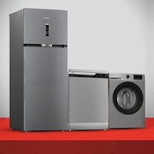 Arçelik 570508 EI - A 710 i Prestige Serisi - 10121 S Gri Prestij Çeyiz Evlilik Paketi