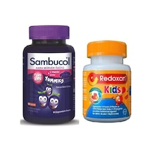 Sambucol Plus Kids Yummies 60 Çiğneme Tableti Redoxon Kids 60 Tab
