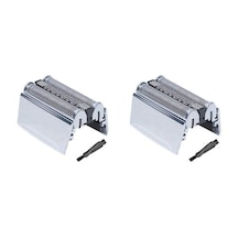 Joyhub 2x Braun Serisi 5 5050 5070 5090 5040 5020 5030 Tıraş Makinesi Yedek Başlık Gümüş Tıraş Makinesi Yedek Başlığı I8ofyf