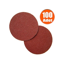 Ugr 100 Adet Cırt Zımpara 125 Mm Spiral Taşlama 100 Kum