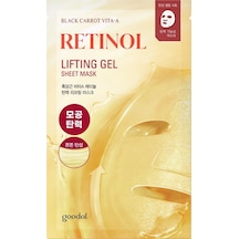 Goodal Black Carrot Vita-a Retinol Lifting Gel Sheet Mask - Siyah Havuç Özlü Retinol Yüz Maskesi