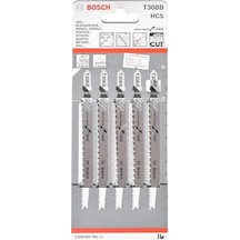 Bosch T 308 B Ahşap Dekupaj Testeresi Bıçağı - 5li  Paket  Ekstra