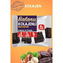 Balanu Kolajen Kakao & Fındık Brownie 50gr X3 Adet