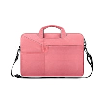 ST02S 14.1 inç Dizüstü Bilgisayarlar İçin Tek Omuz Çantası Pembe 14.1 inch