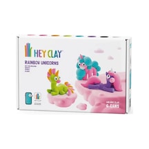 Hey Clay Yaratıcı Kil Seti - Brighty, Cloudy, Sparky Çok  Renkli