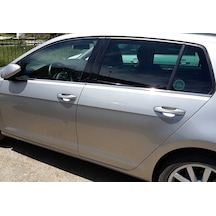 Vw Golf 7 Hb Krom Cam Çıtası 2013-2018 4 Parça Paslanmaz Krom