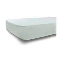 Pamuklu Sıvı Geçirmez Fitted 160x200 Cm Çift Kişilik Alez Beyaz