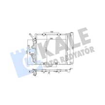 Kale 393600 Klima Radyatörü Kondenseri Opel Astra H 04 10 Zafıra B 05 15 1.3- 1.7- 1.9 Cdtı- dt- dth- dtl Al/al 405x385x18 13129195- 93178961- 1850099
